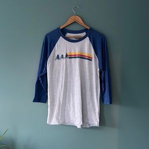 Stranger Things Raglan Tee Shirt Sz L